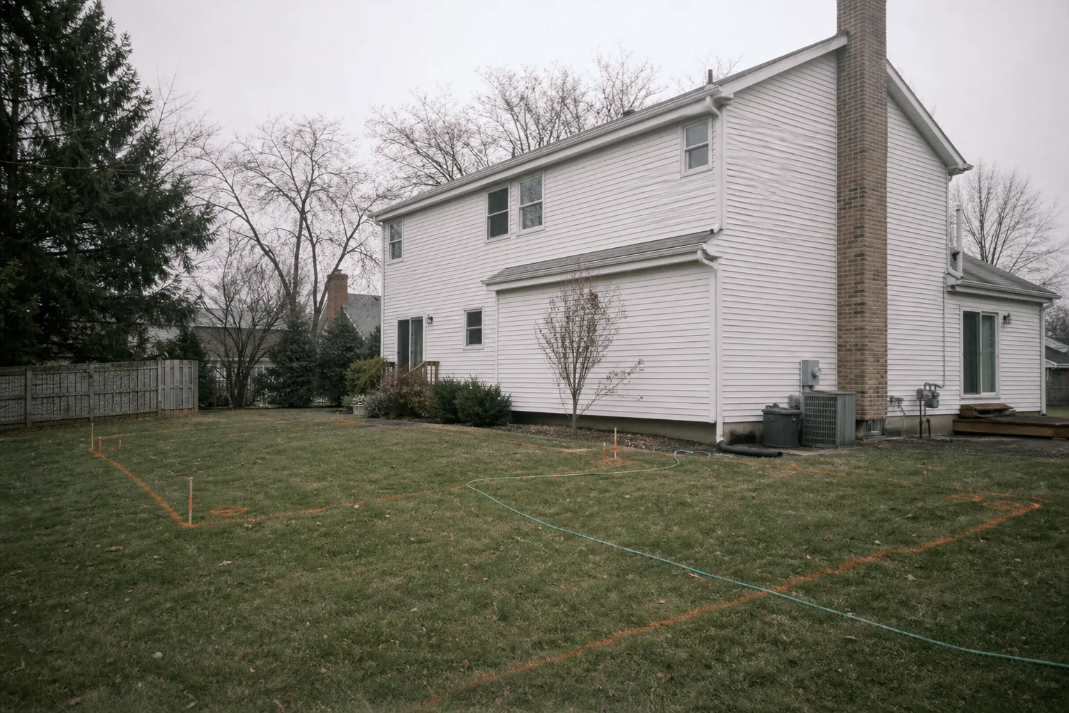 Before: Additions & New Construction project